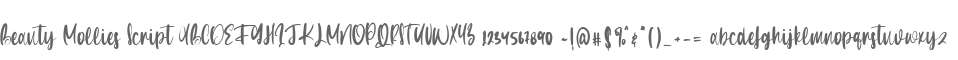 Beauty Mollies Script