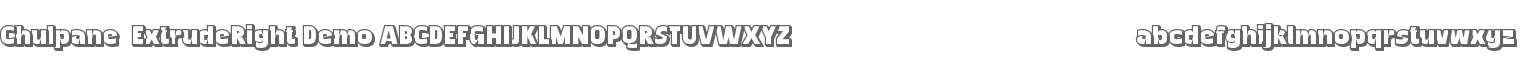 Chulpane Extrude Right Demo