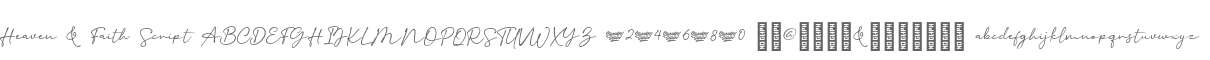 Heaven & Faith Script
