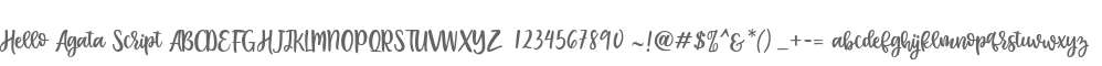 Hello Agata Script