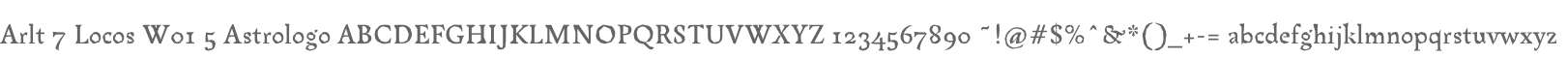 Arlt 7 Locos W01 5 Astrologo