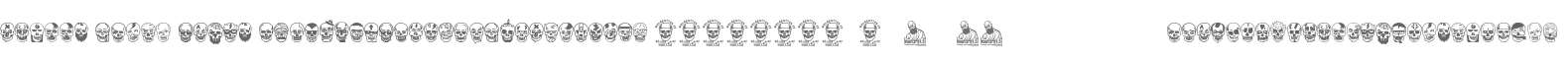 Skulls Party Icons