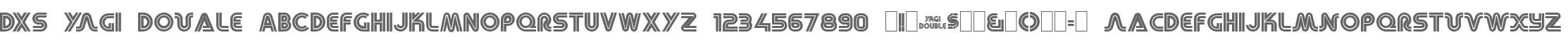 DXS Yagi Double