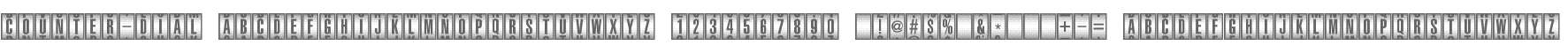 Counter-Dial
