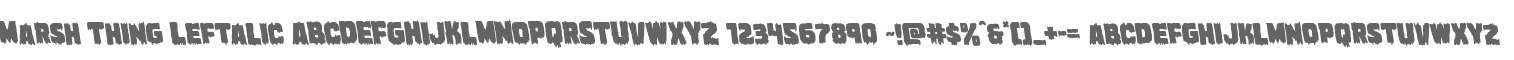 Marsh Thing Leftalic