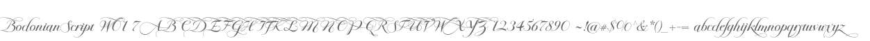BodonianScript W01 7