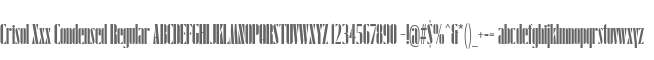 Crisol Xxx Condensed Regular