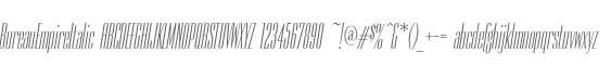 BureauEmpireItalic