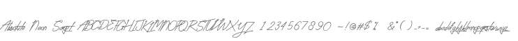 Absolute Neon Script