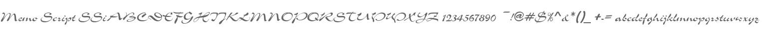 Memo Script SSi