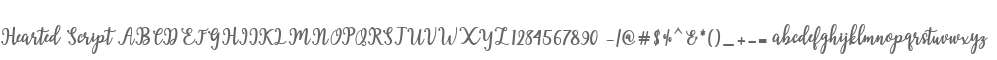 Hearted Script