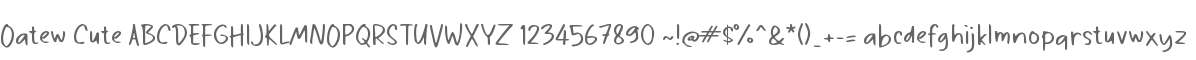Oatew Cute