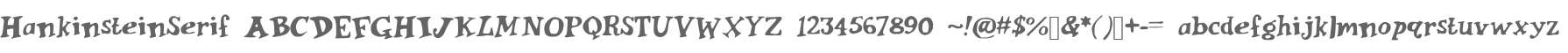 HankinsteinSerif