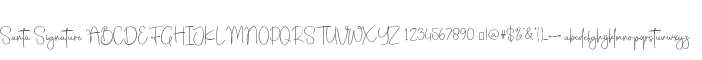 Santa Signature