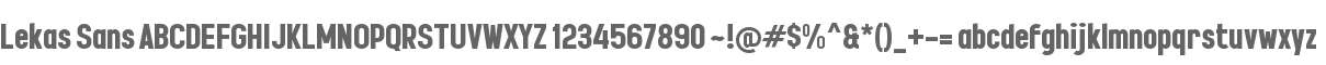 L Lekas Sans