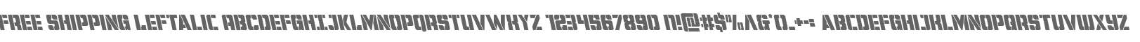 Free Shipping Leftalic