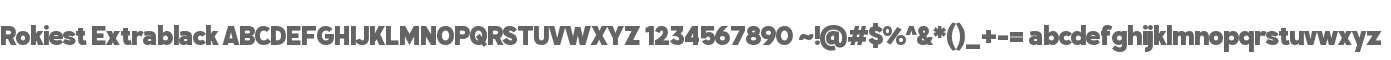 Rokiest Extrablack