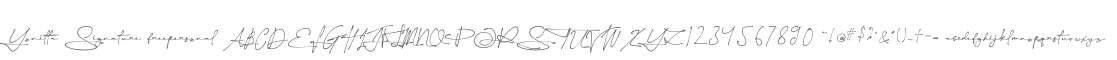 Yonitta Signature freepersonal