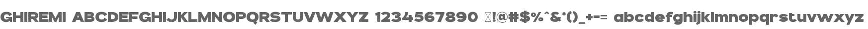 GHIREMI