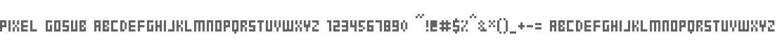 Pixel Gosub