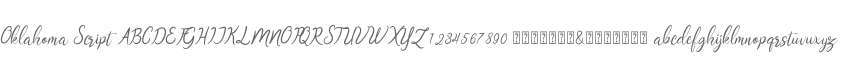 Oklahoma Script