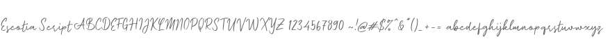 Escotia Script