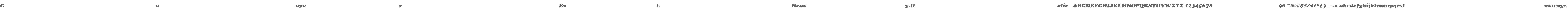CooperExt-Heavy-Italic