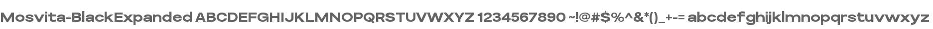 Mosvita Black Exp