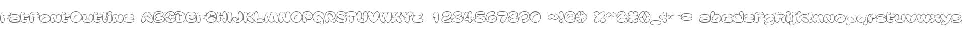 FatfontOutline