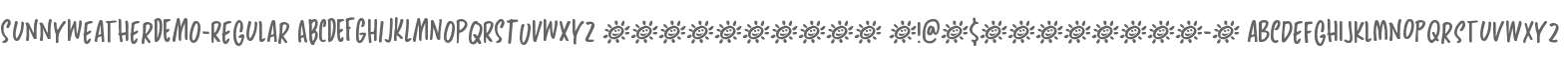 Sunny Weather DEMO