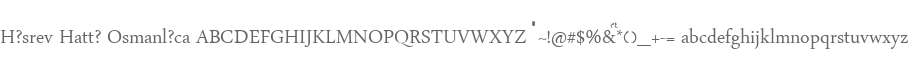 H?srev Hatt? Osmanl?ca