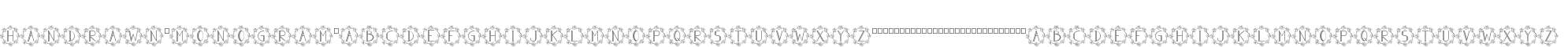Handrawn Monogram