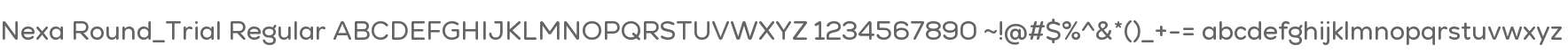 Nexa Round_Trial