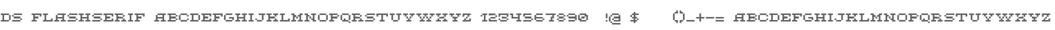 DS FlashSerif