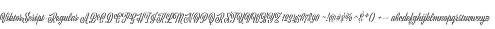 ViktorScript-Regular