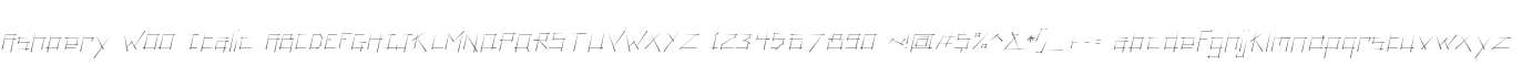 Ashbery W00 Italic