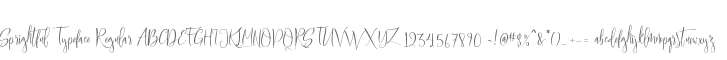 Sprightful Typeface Regular