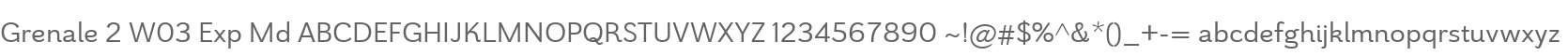 Grenale 2 W03 Exp Md