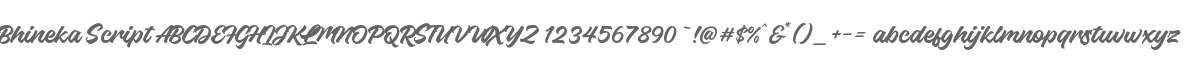 Bhineka Script