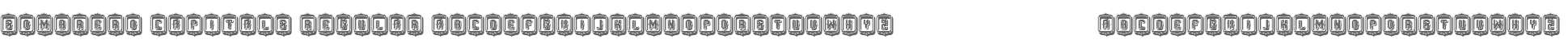 Sombrero Capitals Regular