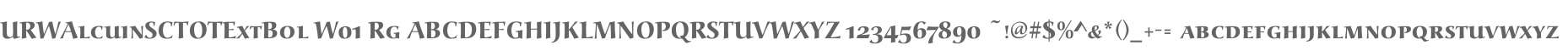 URWAlcuinSCTOTExtBol W01 Rg