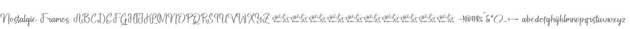 Nostalgic Frames