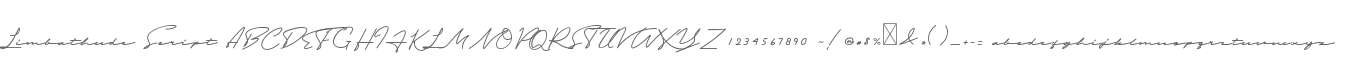 Limbathude Script
