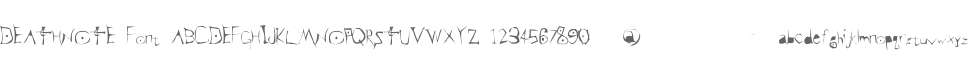 DEATHNOTE Font