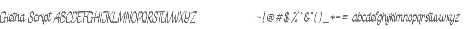 Gietha Script