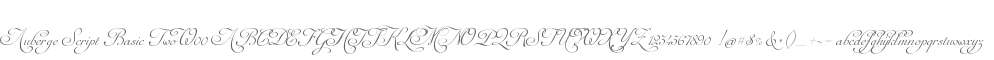 Auberge Script Basic Two W00