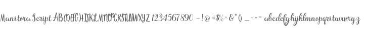Manstora Script