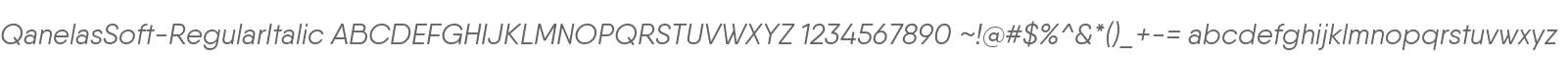 QanelasSoft-RegularItalic