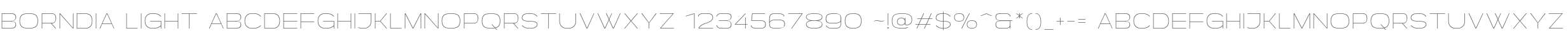 Borndia Light