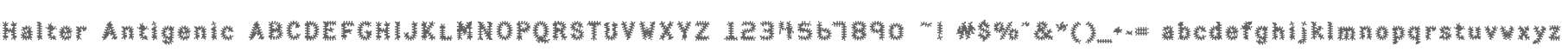 Halter Antigenic